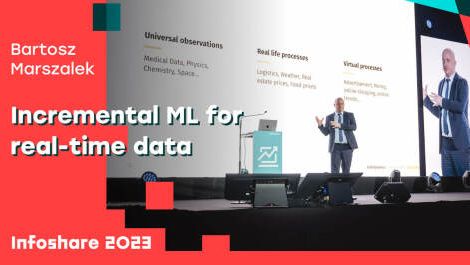 Incremental ML for real-time data