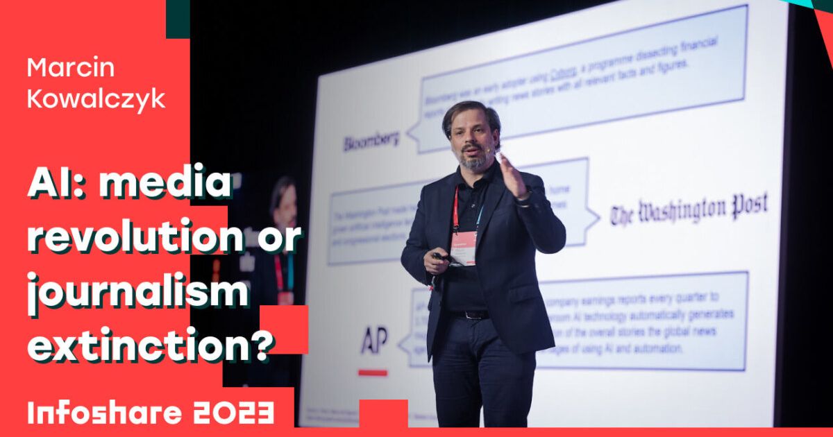 AI: media revolution or journalism extinction? How rapid technological advances affect media development and how it will impact the future of information.