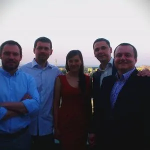 infoShare co-founders and Marta in 2015